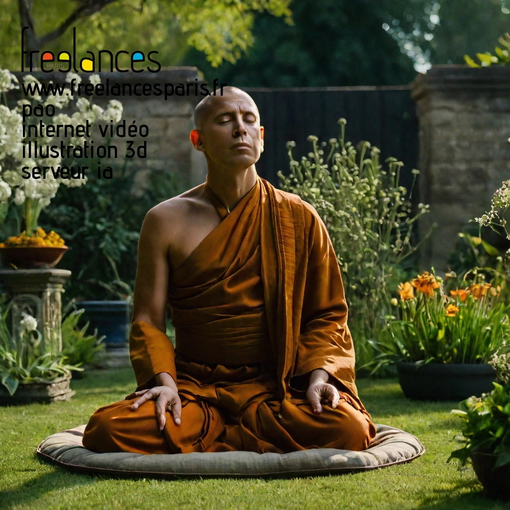 Pao mise en page internet vidéo illustration 3d serveur IA générative AI freelance paris studio de création magazines vqc03re0